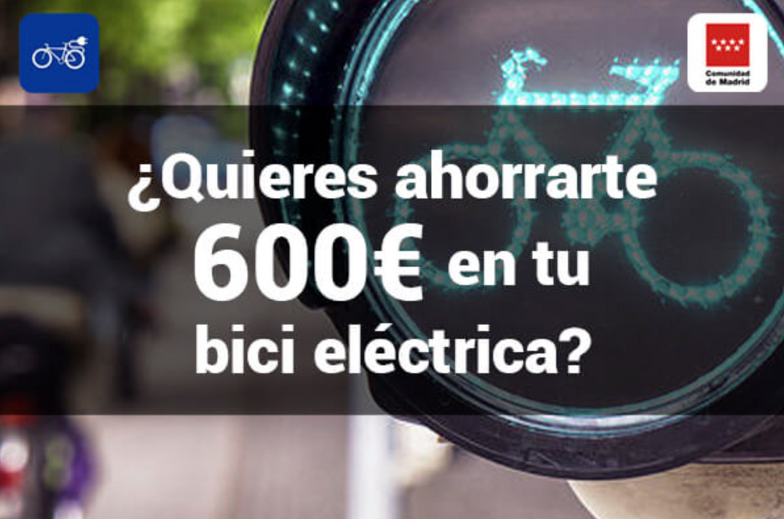 Subvenciones para bicicletas eléctricas de la Comunidad de Madrid: ahórrate hasta 600€!!!